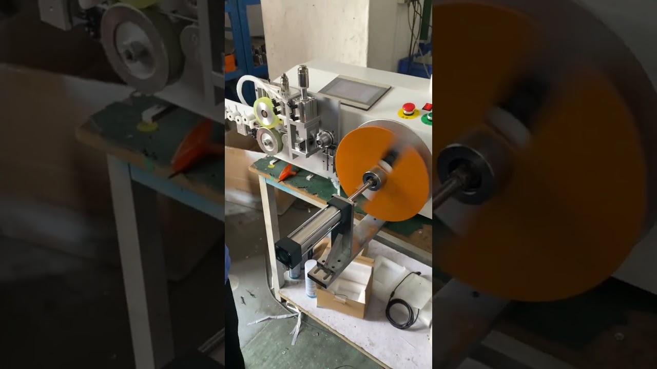 Präzise Kabelbaum-Wickel- & Bindemaschine mit automatischer Meterzählung | Fabrikautomatisierung