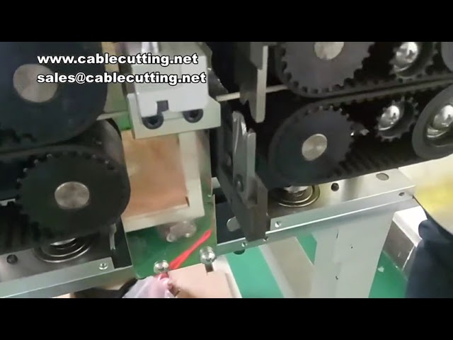 Präzise Rotations-Abstreifmaschine für Koaxialkabel & Silikon-Hochtemperaturleitungen