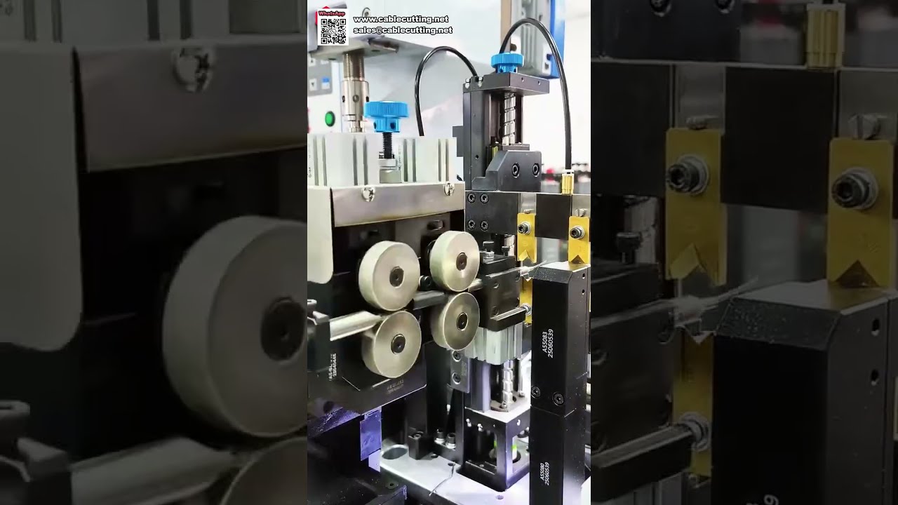 Stabile & langlebige automatische Crimpmaschine – ein- und doppelendig für industrielle Drahtverarbeitung
