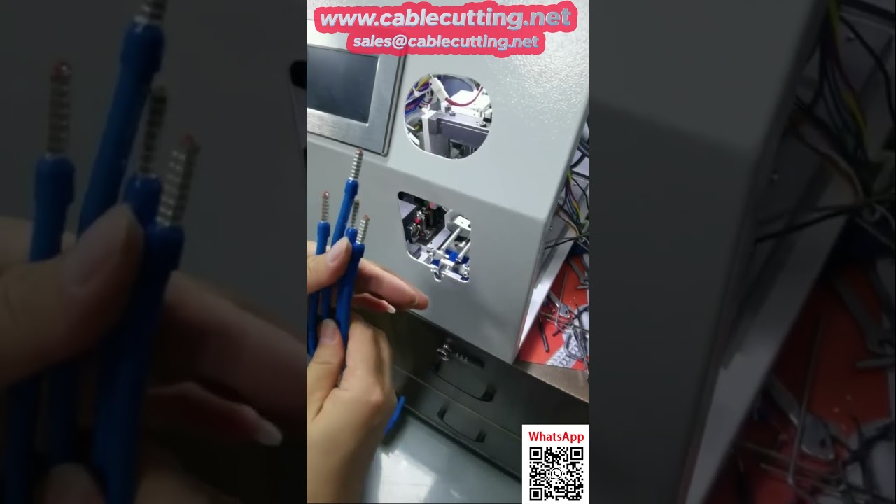 Vorisoliierte Rohrkabelschuh-Crimpmaschine 0,5–4 mm² – Effiziente Automatisierung