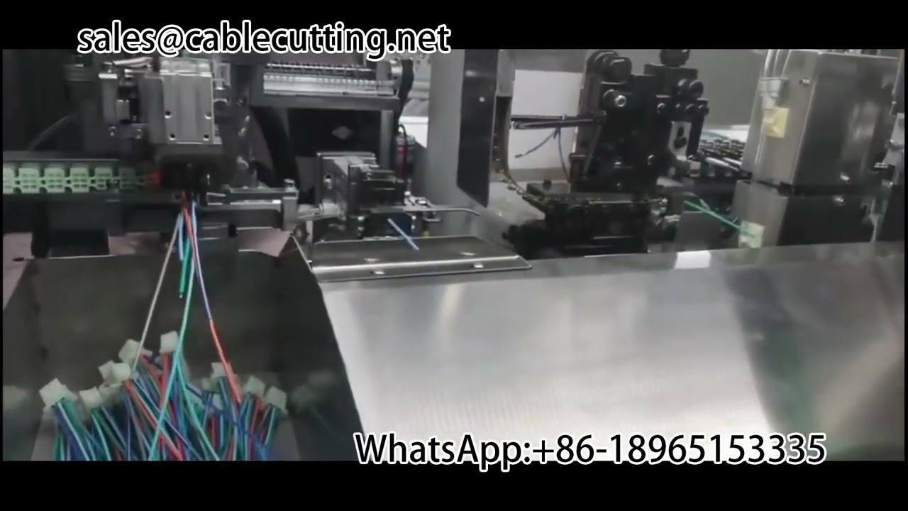 Automatische Terminal-Einfügemaschine für Steckergehäuse | Kabelbaum-Ausrüstung & Crimpmaschine