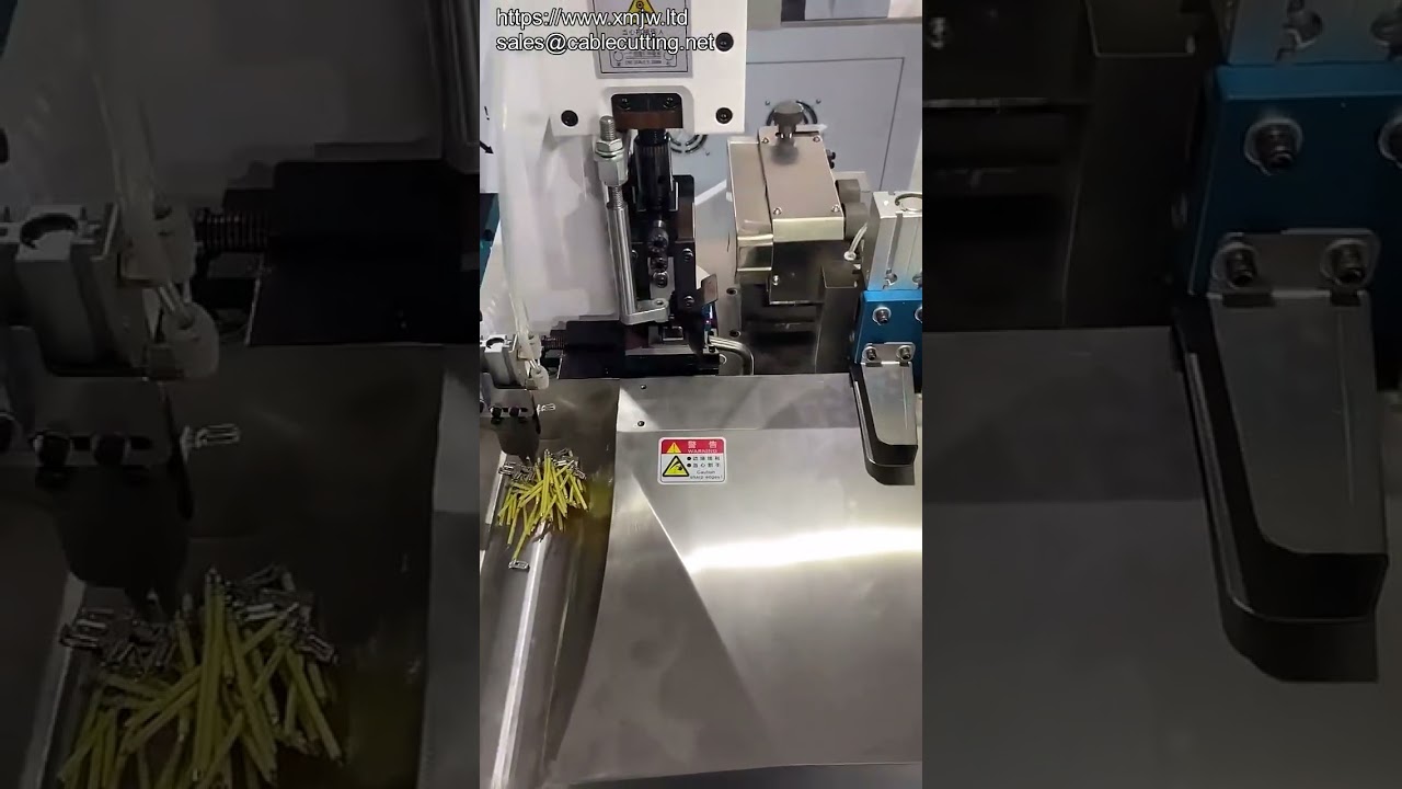 Vollautomatische leise Kabelschneid-, Abisolier- und Crimp-Maschine für manuelle Klemmen