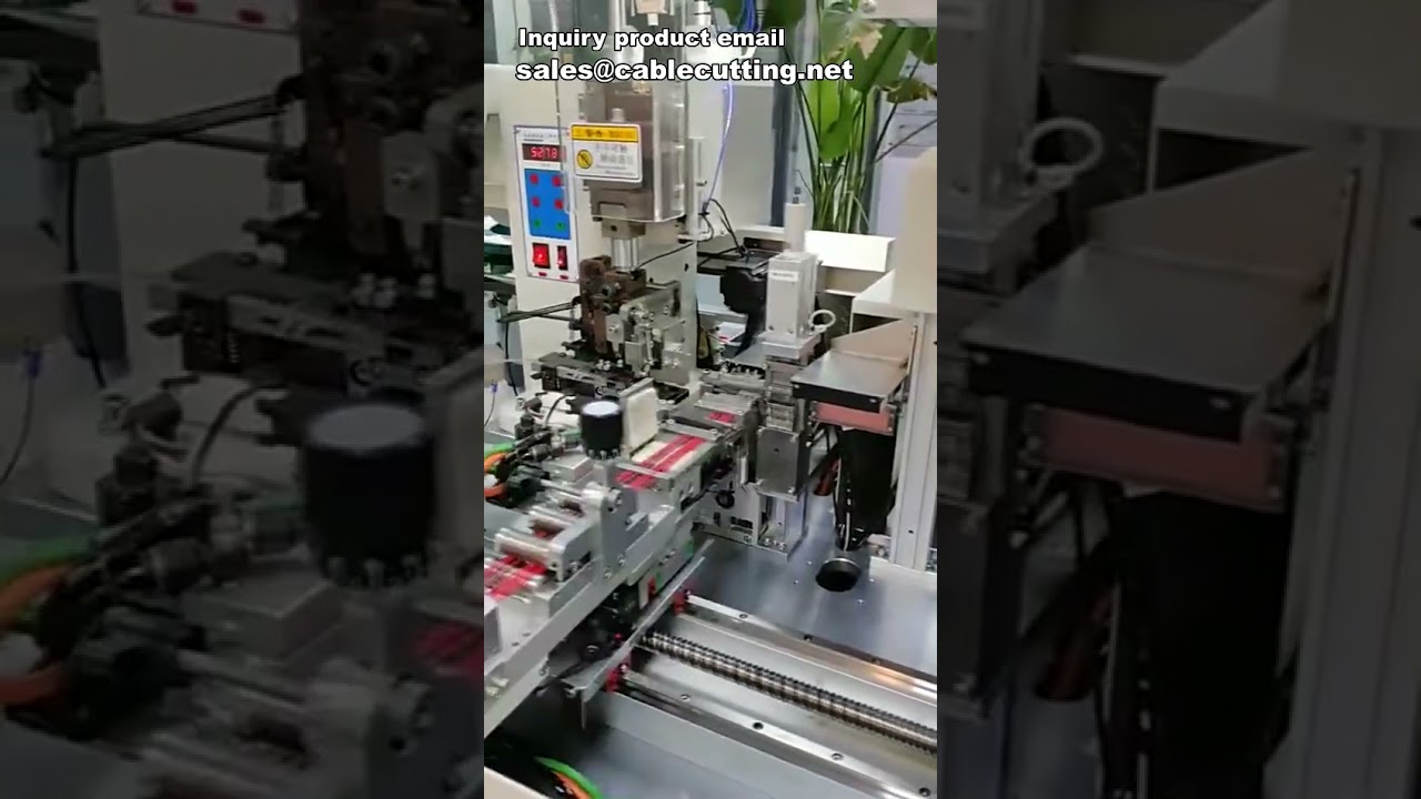 Crimpmaschine für Klemmen – Automatische Mehrdraht-Verarbeitungs- & Tauchmaschine