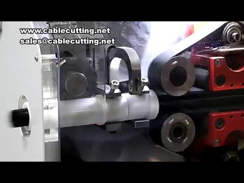 Wellrohr-Schneidemaschine für Kabelbäume: Präzise & Automatisch | Kabelbaum-Zubehör Schneidanlage