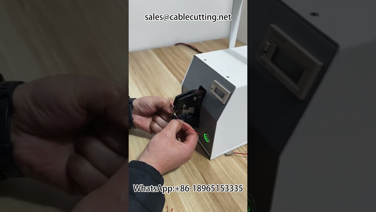 Elektrische Crimpzange für kleine Terminale – Drahtdurchmesser 0-14 AWG präzise verarbeiten