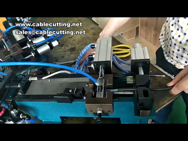 3F-4F Pneumatische Abisiermaschine – Vertikal & Horizontal für große Kabelmäntel
