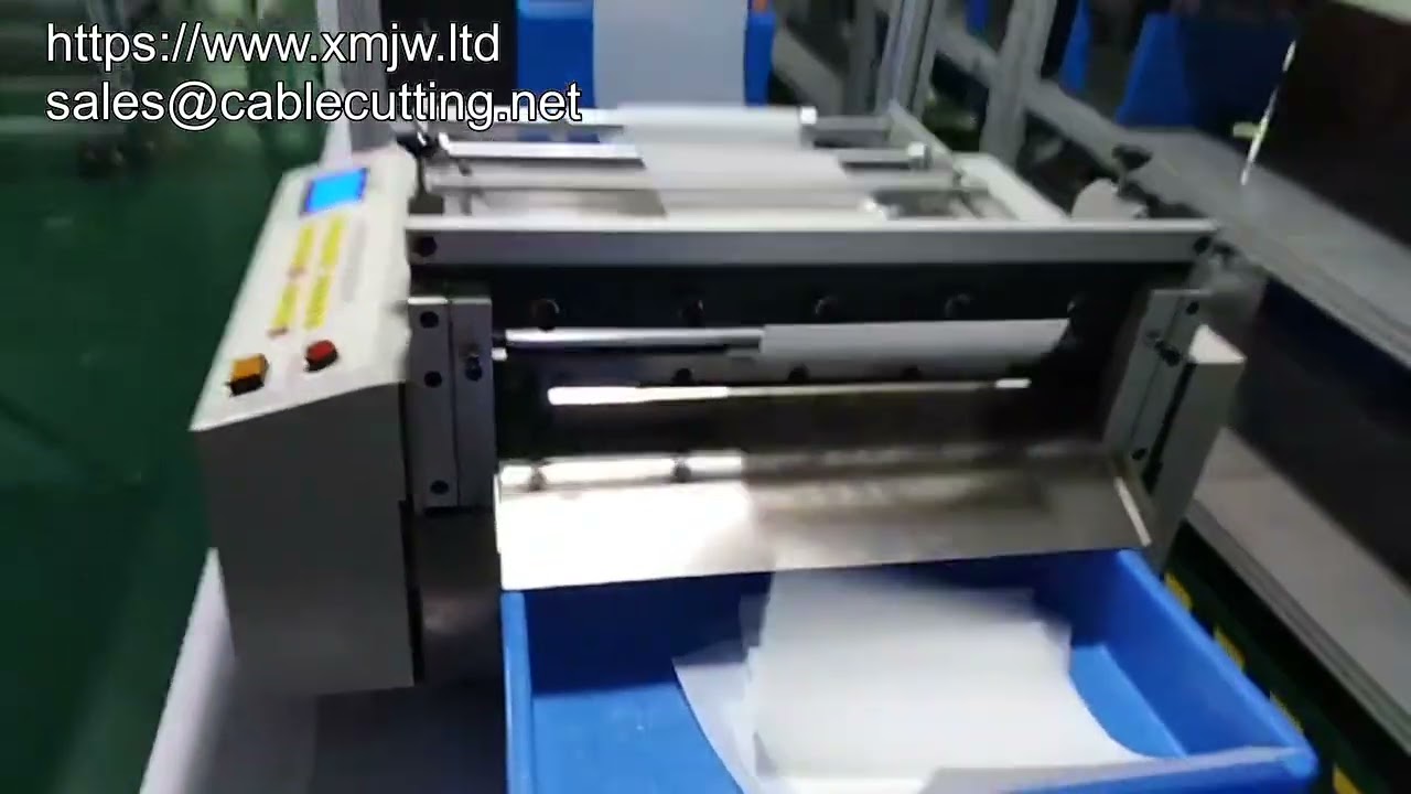 Automatische Rollen-zu-A4-Papierschneidemaschine 1-1000 mm – Präzises Hochgeschwindigkeitsschneiden