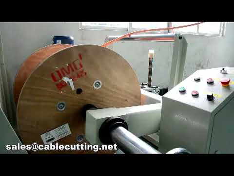 Automatische Koaxialkabel-Schneid- und Abisolier-Maschine WPM-9935 | Präzise und effizient