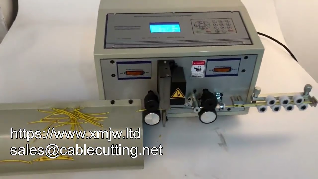Automatische Mehradrige Kabel Schneid- und Abisolier-Maschine