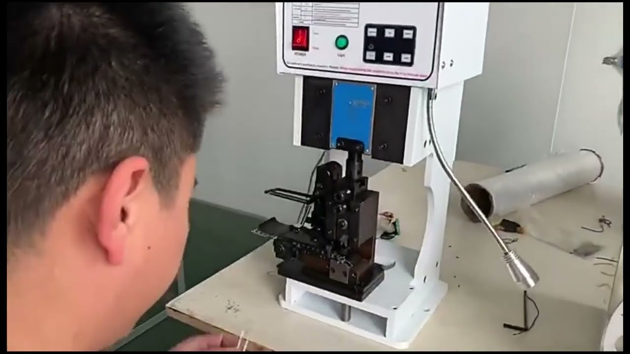 15t Mute Terminal-Crimpmaschine – Stecker-Erdungsklemmen-Pressmaschine, halbautomatisch für Molex & JST