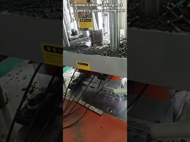Präzise Datenkabel-Umspritzung: Kompakte Viersäulen-Vertikalspritzgießmaschine