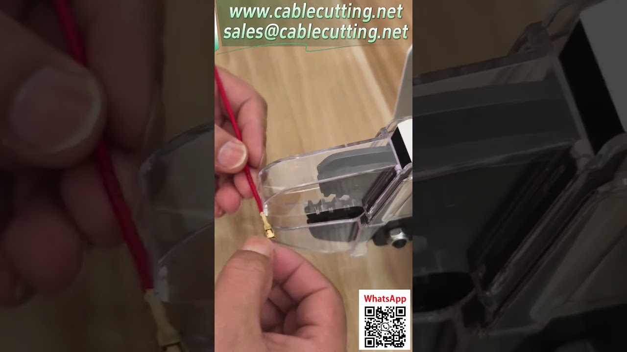 Vielseitige elektrische Terminal-Crimpmaschine – Crimpen vieler Terminaltypen mit mehreren Werkzeugen #Kabelbaumverarbeitung