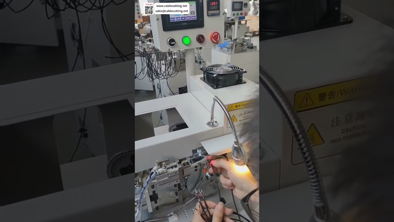 Professionelle automatische Schlauchbackmaschine mit integrierter Längeneinstellung, Schneid-, Einlege- und Backfunktion