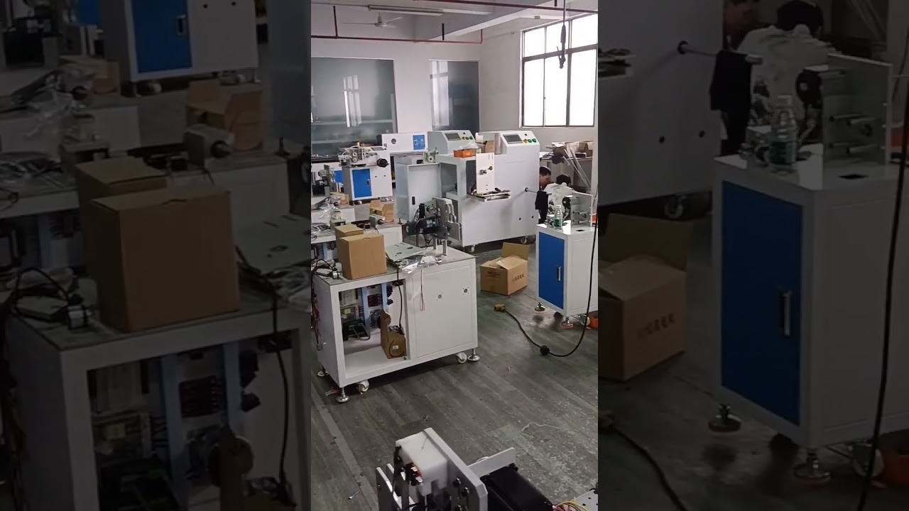 Maschinenbauer – Automatische Meterzähl- und Wickelmaschine | Werkstatt-Footage #Industrieautomation