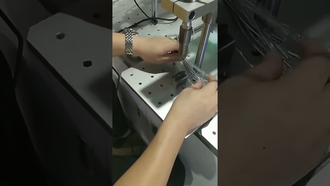 PVC-Schlauch Ultraschall-Schweißgerät für Anschlussklemmen | Fabrikautomatisierung