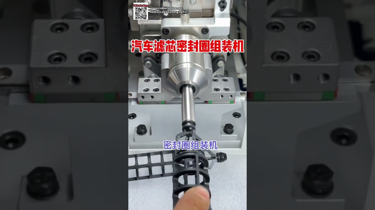 Professionelle automatische O-Ring-Dichtungsmontagemaschine für Fertigungsanlagen – Kurzfassung