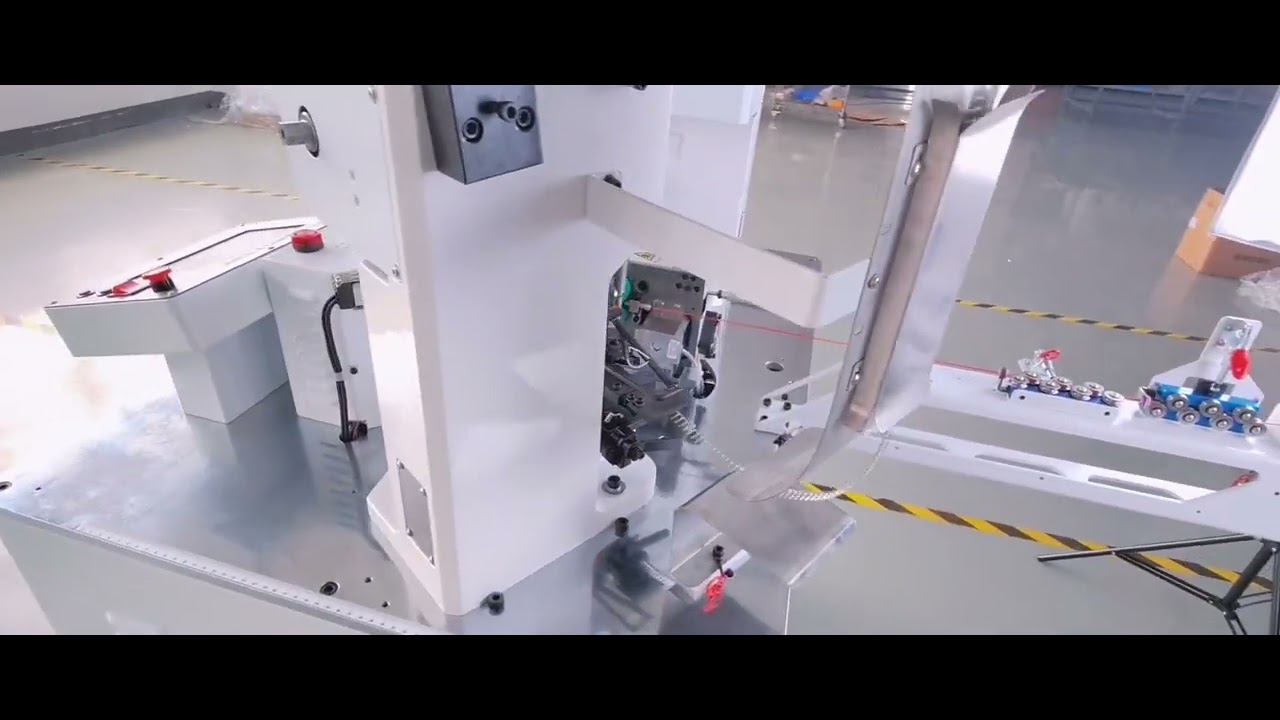 Vollautomatische Doppelkopf-Crimpmaschine mit 180°-Rotationsmodul – Präzise Drahtverarbeitung