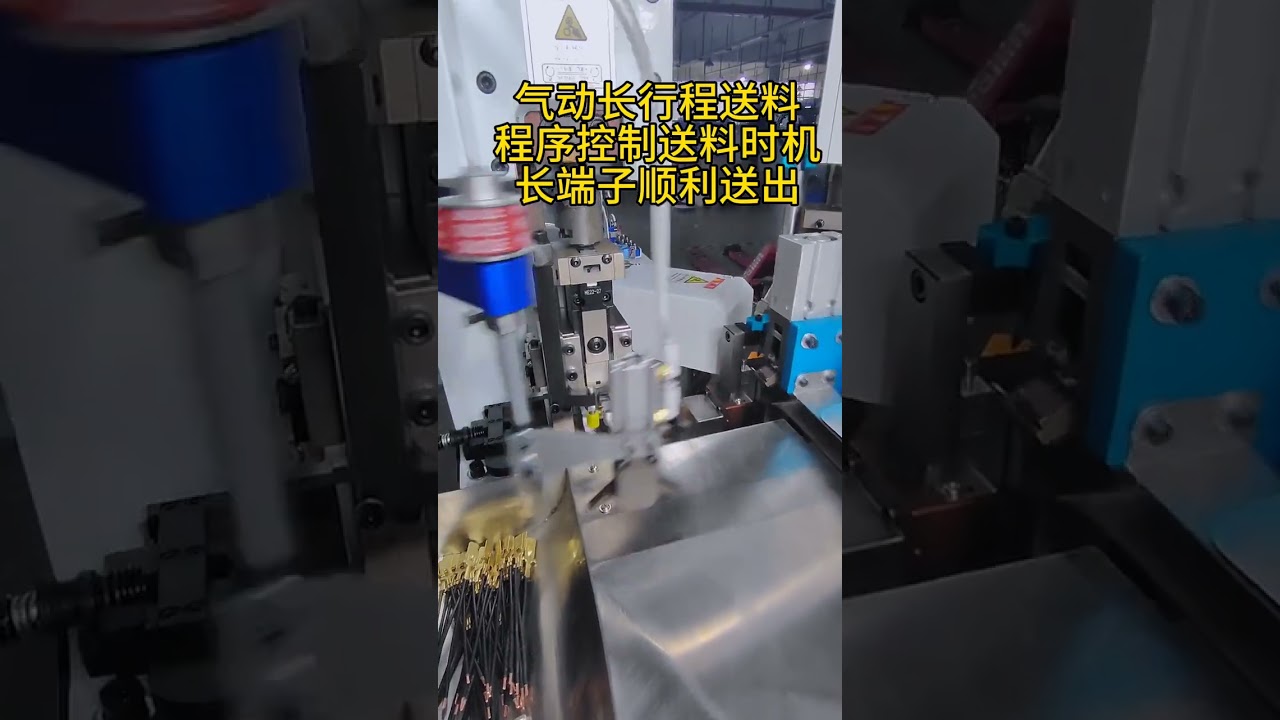 Europäische Standard-Doppelkopf-Crimp-Maschine | Kabelabisolier-Maschine | Fabrik-automatisierung