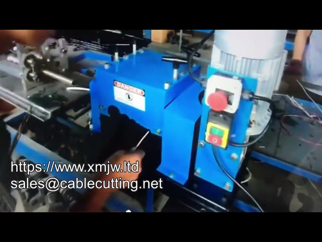 Kabelabisolier- und Recyclingmaschine WPM-Y-005 – Doppel-Abisolierer für Schrottkabel und Draht