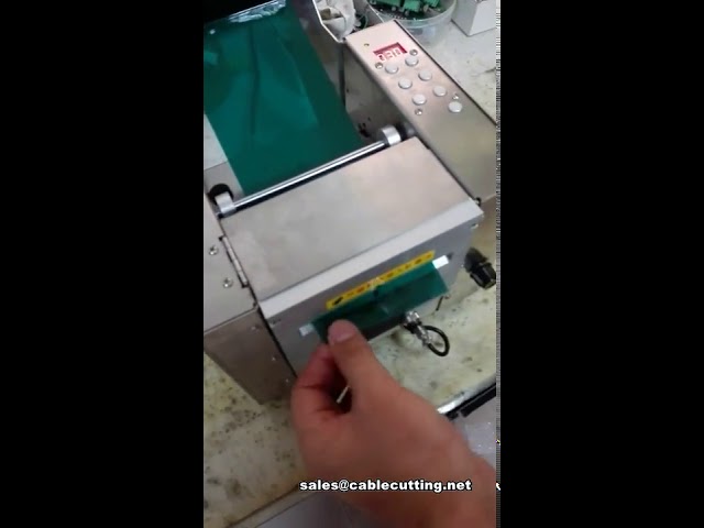 Automatischer Klebebandspender für grünes Folienband – 200 mm Breite, industriell