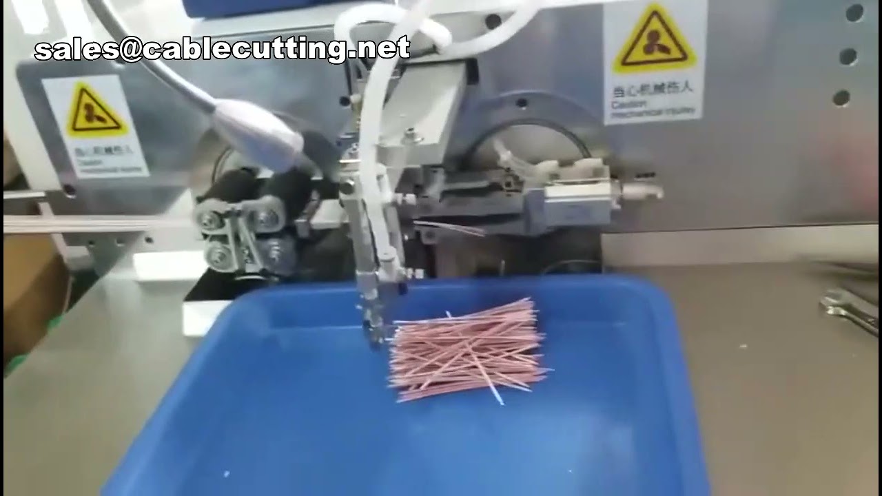 Automatische Crimpmaschine für Terminals, Drahtlötmaschine, Abisolier- und Verdrehmaschine