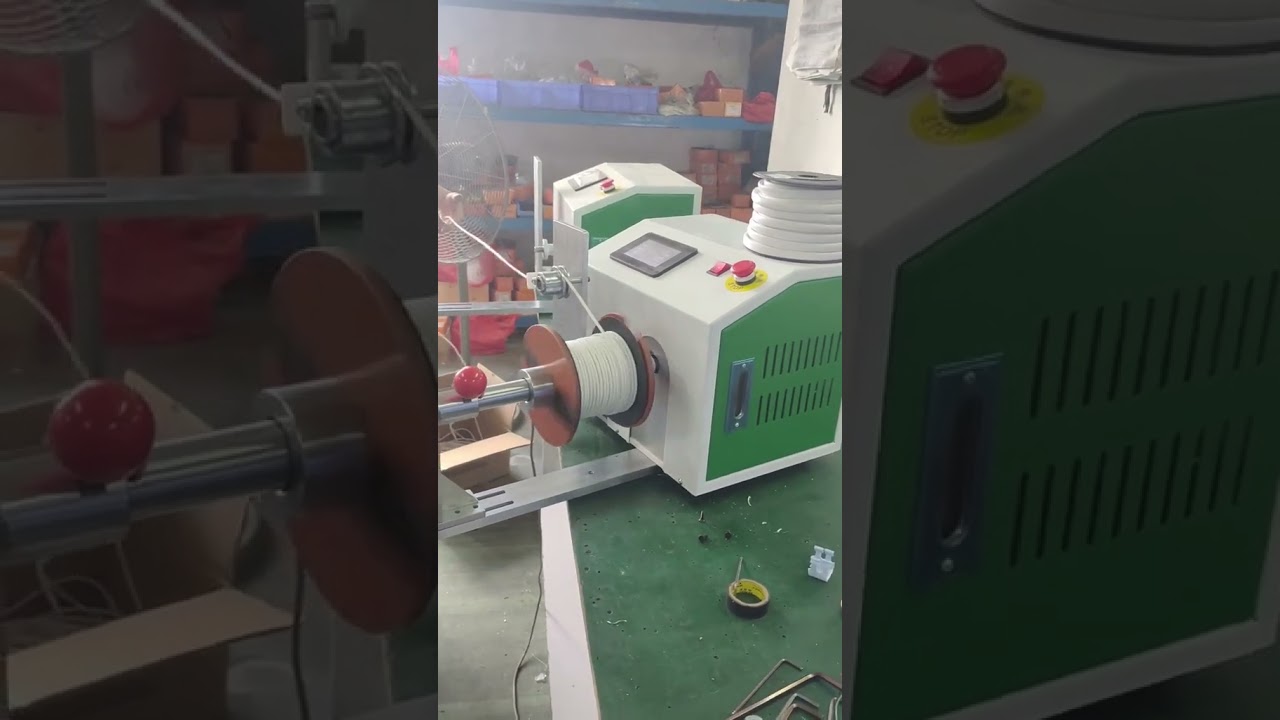Automatischer Schlauch-Coiler – einstellbare Geschwindigkeit & integrierte Sortierung