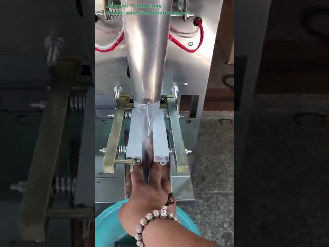 Vielseitige Kompakt-Verpackungsmaschine für Tee, Kaffee & Granulate – Präzise Abfüllung mit Gewichtskontrolle