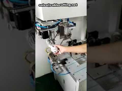 Effiziente Kabelaufwickel- und Bindemaschine für industrielles Kabelmanagement