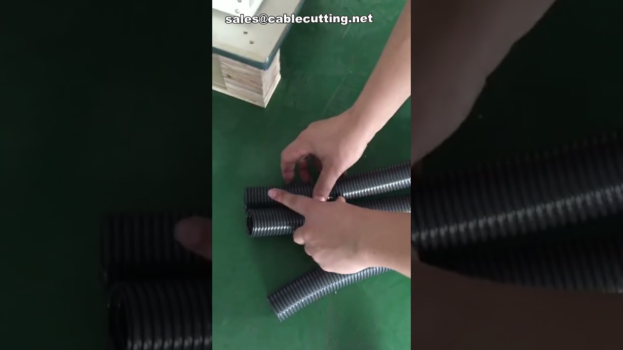 Automatische PVC-Rohrschneidemaschine | Präzises Schneiden von Kunststoffrohren