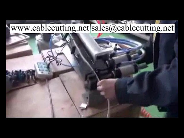Pneumatische Kabelabisolier-Maschine WPM 330 – Präzises Abisolieren für die Industrie