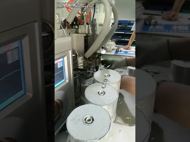 Präzisions-Doppelkopf-Flachwalzmaschine für Messingdraht – Synchronisiertes Abflachen mit höchster Genauigkeit