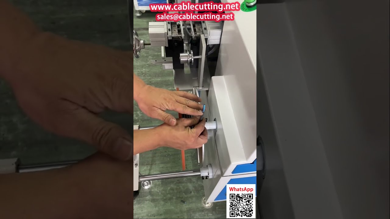 All-in-One Drahtverarbeitungsmaschine: Zählen, Doppelabisolieren, Schneiden, Wickeln