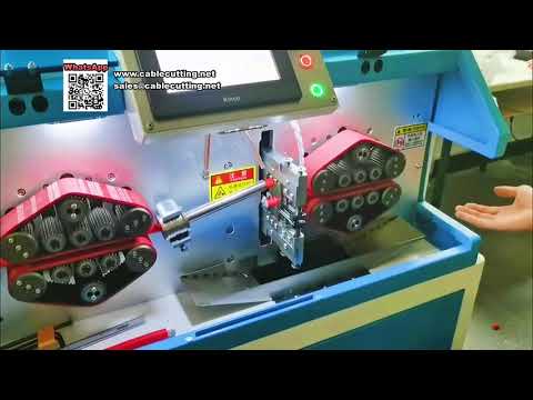 Vollautomatische computergesteuerte Schneidemaschine für 120 sqmm New Energy Kabelbäume – Präzision und Effizienz