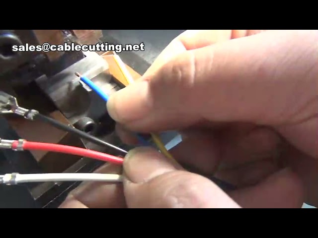 Automatische Kabel- und Anschluss-Crimp-Maschine | Hochgeschwindigkeits-Crimpen für die Industrie