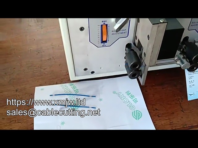 WPM 02d Automatische Seilricht- und Abisolierzange für Stahlgeflechtseile