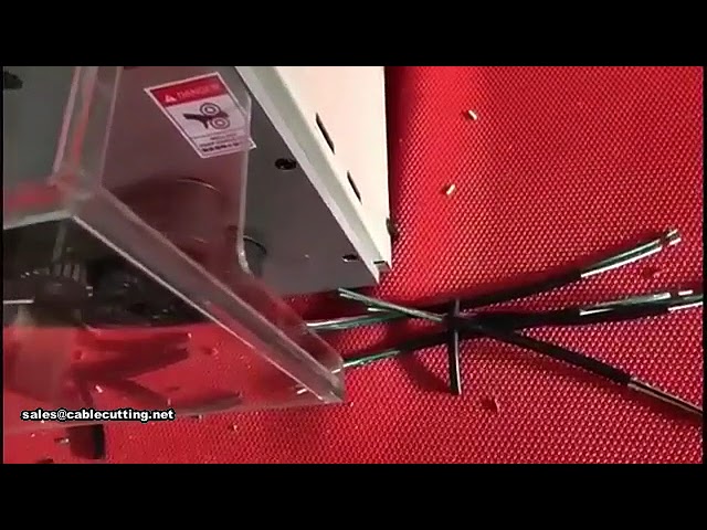 Automatische Mehrleiter-Abisolier- und Schneidemaschine - Effizientes Kupferkabel-Abisolieren