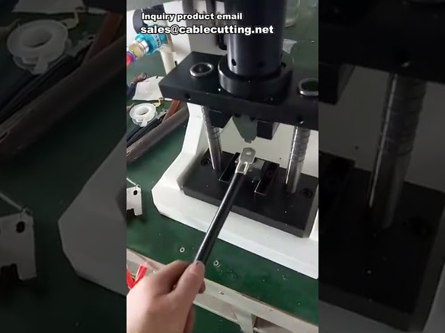Pneumatische Crimpmaschine – Kupferterminal-Pressmaschine für Industrie