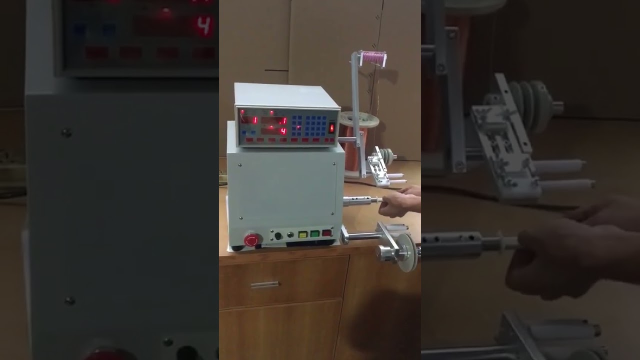 Automatische Spulenwickelmaschine mit Spannungsregler 0,03-1,2 mm Drahtwickler LY-810 400W – Präzise Kupferwicklungen