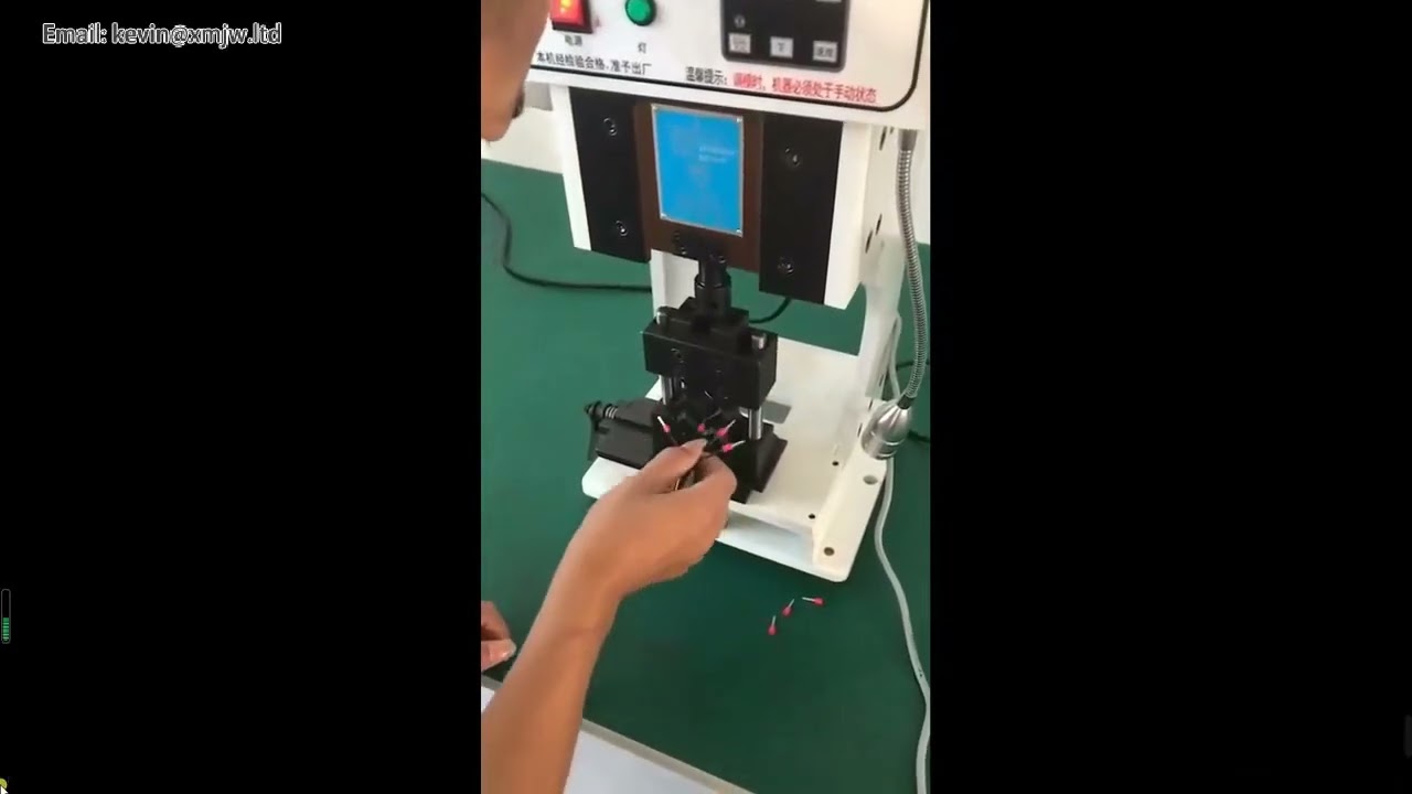 1,5T Automatische Kabelschuh-Crimpmaschine – Leise, Vertikal & Horizontal, für die industrielle Fertigung