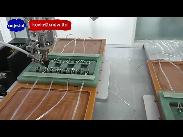 Desktop 4-Achsen Tauchlötroboter für präzise PCB-Bestückung – Automatische Lötmaschine