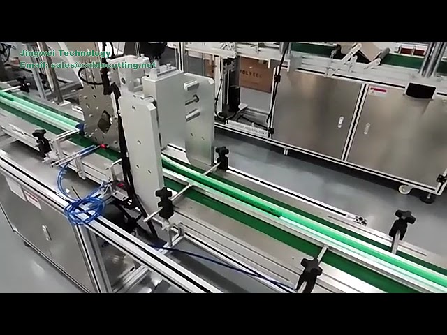 Vollautomatische Maschine für Einzeletiketten mit Doppelklebeband – Hochgeschwindigkeit & Präzision