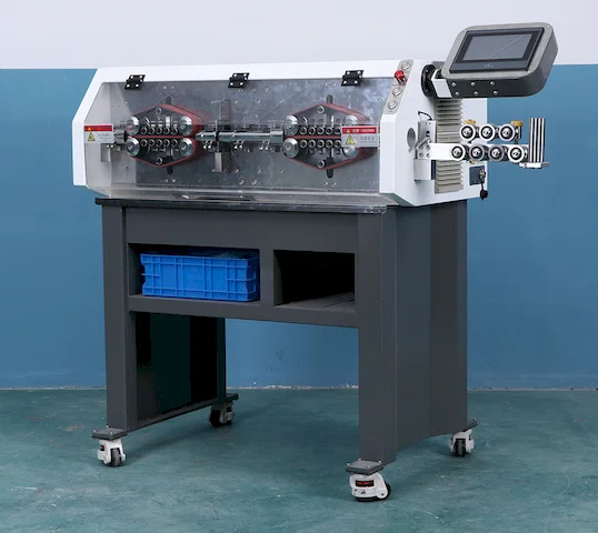 Hochleistungs-Großkabel-Abisolierer und -Schneider WPM-30-300 - Drahtschneide- und Abisoliermaschine