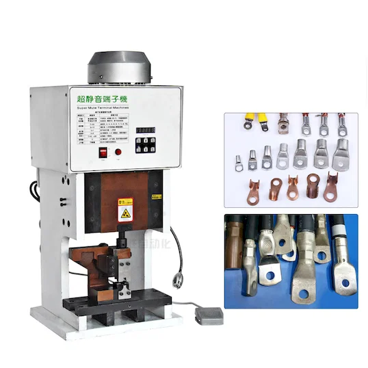 Leise Kontaktcrimpmaschine WPM-8000S - Halbautomatische Crimpmaschine